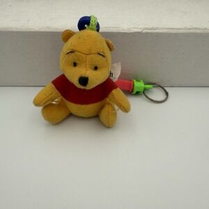 Vintage Disney The Book Of Pooh Plush Clipon Mini‎ Winnie The Pooh